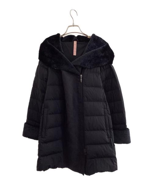 YOSOO（ヨソオウ）YOSOO (ヨソオウ) ダウンコート ブラック サイズ:3の古着・服飾アイテム