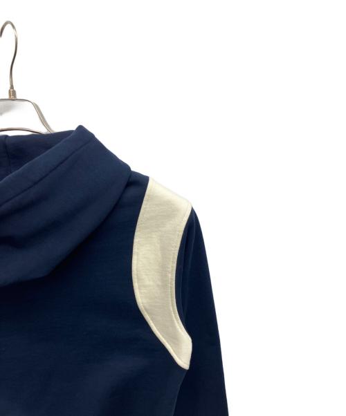 POLO RALPH LAUREN（ポロ・ラルフローレン）POLO RALPH LAUREN (ポロ・ラルフローレン) フリース フーデッド ベースボール ジャケット ネイビー サイズ:Sの古着・服飾アイテム