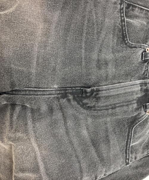 BEAUTY&YOUTH（ビューティーアンドユース）BEAUTY&YOUTH (ビューティーアンドユース) サイドパッチ デニムパンツ ブラック サイズ:XSの古着・服飾アイテム