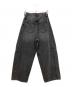 BEAUTY&YOUTH (ビューティーアンドユース) サイドパッチ デニムパンツ ブラック サイズ:XS：8000円