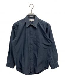 im product（アイムプロダクト）の古着「比翼シャツ」｜ブルー