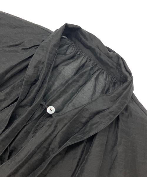 Whim Gazette（ウィムガゼット）Whim Gazette (ウィムガゼット) シアーボウブラウス ブラック サイズ:Fの古着・服飾アイテム