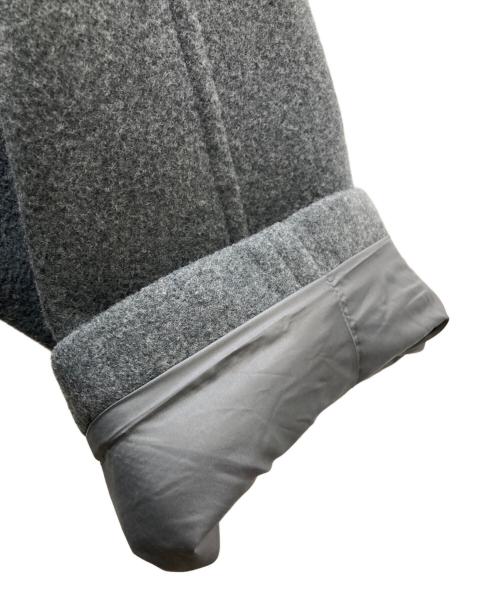FUMITO GANRYU（フミトガンリュウ）FUMITO GANRYU (フミトガンリュウ) TRAPEZE DUFFLE COAT/トラピーズ ダッフル コート グレー サイズ:1の古着・服飾アイテム