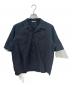 AURALEE（オーラリー）の古着「SELVEDGE WEATHER CLOTH HALF SLEEVED SHIRTS　A8SS02WC」｜ブラック