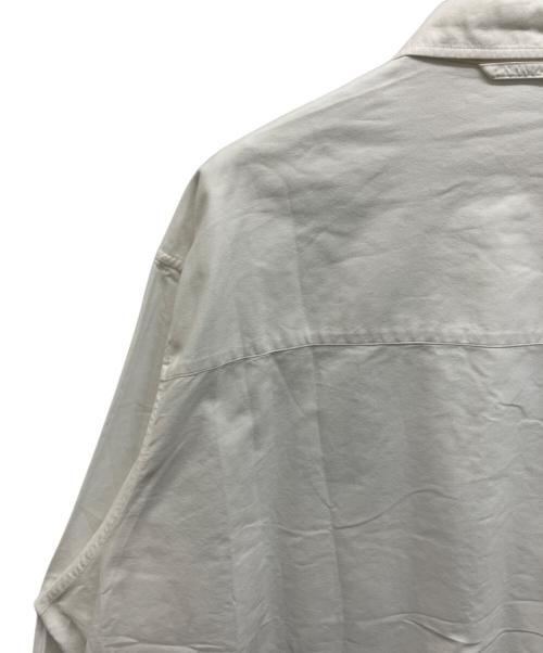FreshService（フレッシュサービス）FreshService (フレッシュサービス) FLAP POCKET L/S SHIRT ホワイト サイズ:Freeの古着・服飾アイテム
