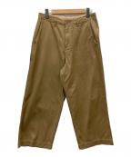 BEAMSビームス）の古着「1940'sディテール ワイドチノパンツ」｜ブラウン