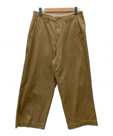 BEAMS ビームス1940’sディテール ワイドチノパンツ 中古・古着通販】BEAMS (ビームス) 1940'sディテール ワイドチノパンツ