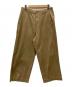 BEAMS（ビームス）の古着「1940'sディテール ワイドチノパンツ」｜ブラウン