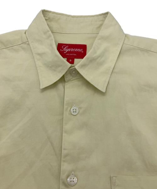 SUPREME（シュプリーム）Supreme (シュプリーム) S/S シャツ ベージュ サイズ:Sの古着・服飾アイテム