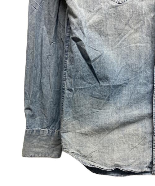 POLO RALPH LAUREN（ポロ・ラルフローレン）POLO RALPH LAUREN (ポロ・ラルフローレン) ウエスタンシャツ ブルー サイズ:Sの古着・服飾アイテム
