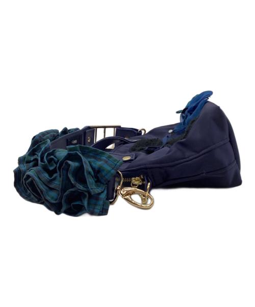 familiar（ファミリア）familiar (ファミリア) Bibiy. (ビビィ) ミニバッグ ネイビーの古着・服飾アイテム