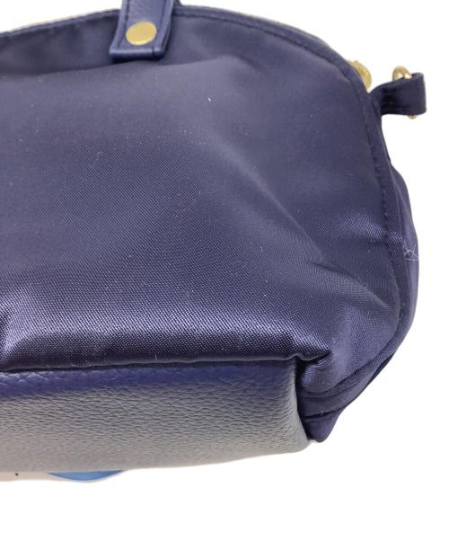 familiar（ファミリア）familiar (ファミリア) Bibiy. (ビビィ) ミニバッグ ネイビーの古着・服飾アイテム