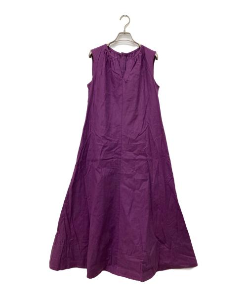 MECRE（メクル）MECRE (メクル) ノースリーブワンピース パープル サイズ:表記なしの古着・服飾アイテム