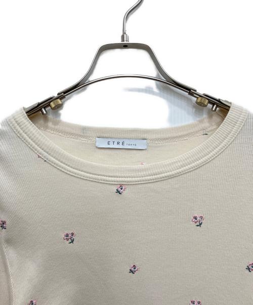 ETRE TOKYO（エトレトウキョウ）ETRE TOKYO (エトレトウキョウ) FloretsロンTee ベージュ サイズ:freeの古着・服飾アイテム