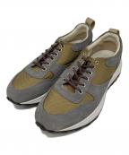 TOSSトス）の古着「Scottyバリスティックナイロンスニーカー」｜グレー×カーキ