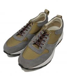 TOSS（トス）の古着「Scottyバリスティックナイロンスニーカー」｜グレー×カーキ