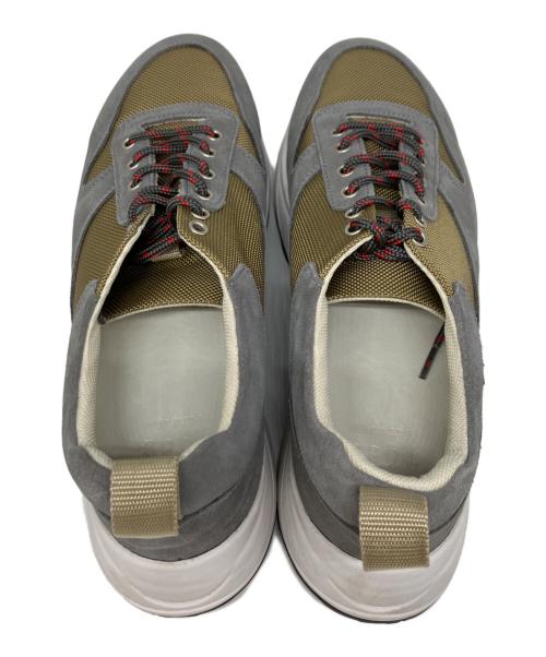 TOSS（トス）TOSS (トス) Scottyバリスティックナイロンスニーカー グレー×カーキ サイズ:40の古着・服飾アイテム