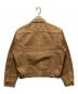 CarHartt (カーハート) ダックトラッカージャケット ブラウン サイズ:40：20000円