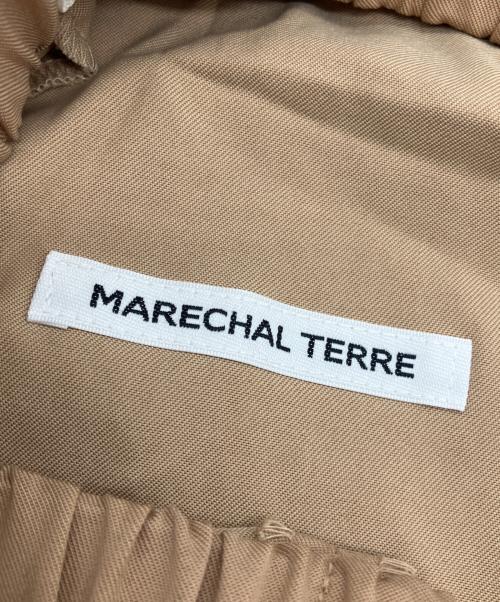 MARECHAL TERRE（マルシャルテル）MARECHAL TERRE (マルシャルテル) ウエストギャザーワイドパンツ ベージュ サイズ:2の古着・服飾アイテム