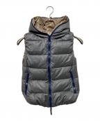 DUVETICAデュベティカ）の古着「FEBEDUEダウンベスト」｜グレー