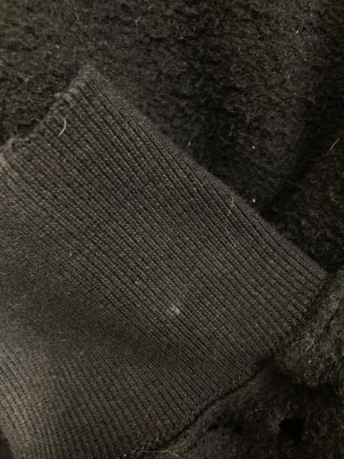 WE11DONE（ウェルダン）WE11DONE (ウェルダン) DISTRESSED LOGO HOODIE ブラック サイズ:SIZE Mの古着・服飾アイテム