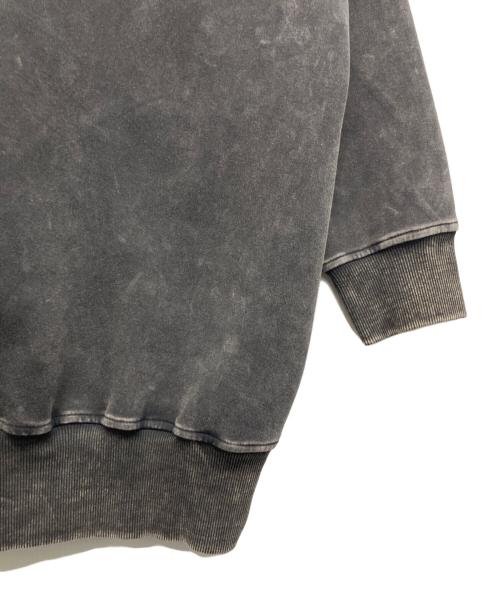 provoke（プロヴォーク）provoke (プロヴォーク) pigment sweat mini dress ブラック サイズ:Freeの古着・服飾アイテム