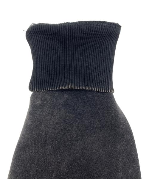 provoke（プロヴォーク）provoke (プロヴォーク) pigment sweat mini dress ブラック サイズ:Freeの古着・服飾アイテム