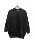 provokeプロヴォーク）の古着「pigment sweat mini dress」｜ブラック