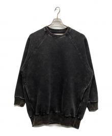 provoke（プロヴォーク）の古着「pigment sweat mini dress」｜ブラック