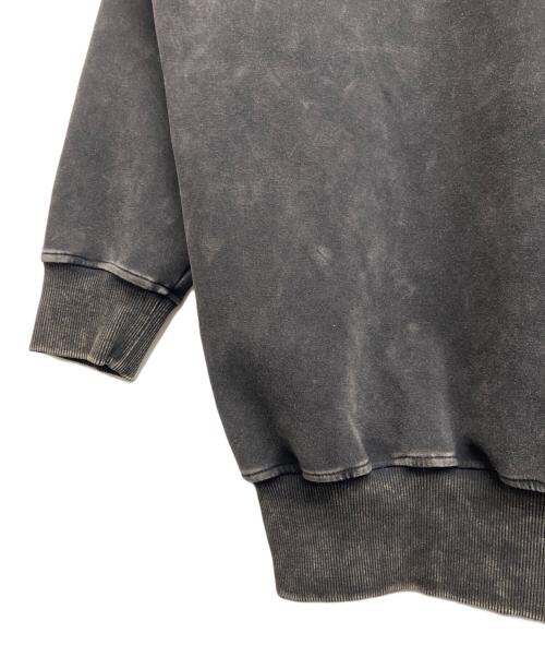 provoke（プロヴォーク）provoke (プロヴォーク) pigment sweat mini dress ブラック サイズ:Freeの古着・服飾アイテム