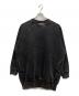 provoke（プロヴォーク）の古着「pigment sweat mini dress」｜ブラック