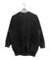 provoke (プロヴォーク) pigment sweat mini dress ブラック サイズ:Free：3000円