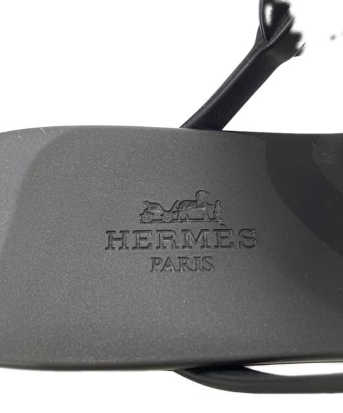 HERMES（エルメス）HERMES (エルメス) サンダル ブラック サイズ:36の古着・服飾アイテム