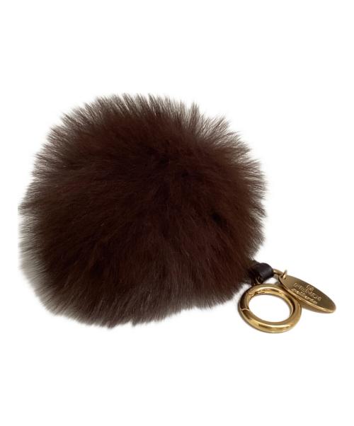 FENDI（フェンディ）FENDI (フェンディ) ファーチャーム ブラウンの古着・服飾アイテム