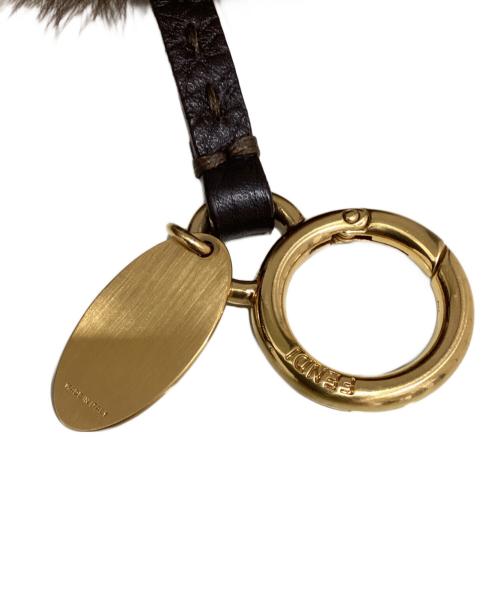 FENDI（フェンディ）FENDI (フェンディ) ファーチャーム ブラウンの古着・服飾アイテム