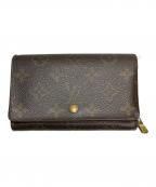 LOUIS VUITTONルイ ヴィトン）の古着「2つ折り財布」｜ブラウン