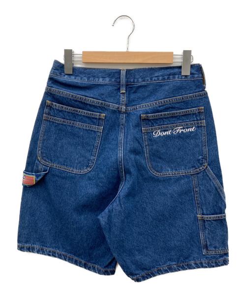 X-LARGE（エクストララージ）X-LARGE (エクストララージ) DENIM PAINTER SHORT PANTS インディゴ サイズ:W30の古着・服飾アイテム