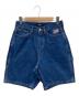 X-LARGE（エクストララージ）の古着「DENIM PAINTER SHORT PANTS」｜インディゴ