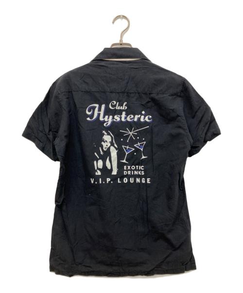 Hysteric Glamour（ヒステリックグラマー）Hysteric Glamour (ヒステリックグラマー) ボーリングシャツ ブラック サイズ:Sの古着・服飾アイテム