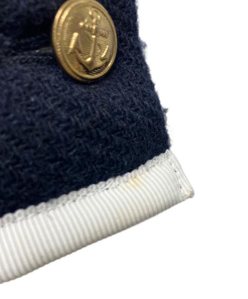 Thom Browne（トムブラウン）Thom Browne (トムブラウン) Neiman Marcus (ニーマンマーカス) パイピング 3B ウールテーラードジャケット ネイビー サイズ:Mの古着・服飾アイテム