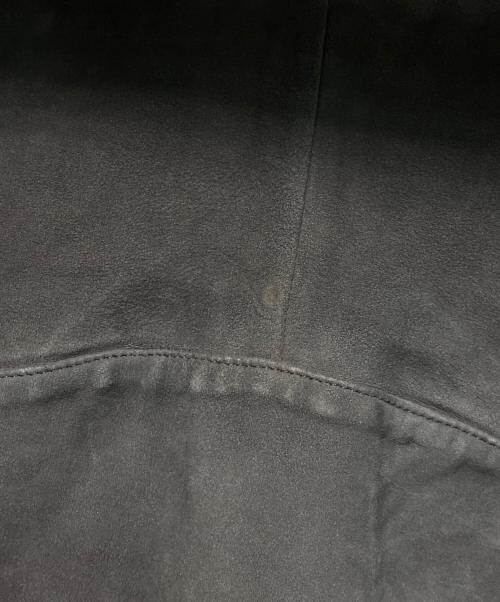 Martin Margiela14（マルタンマルジェラ14）Martin Margiela14 (マルタンマルジェラ14) 05AW 5ZIP スエードライダースジャケット ブラック サイズ:44の古着・服飾アイテム