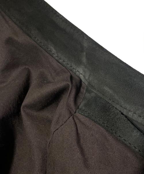 Martin Margiela14（マルタンマルジェラ14）Martin Margiela14 (マルタンマルジェラ14) 05AW 5ZIP スエードライダースジャケット ブラック サイズ:44の古着・服飾アイテム