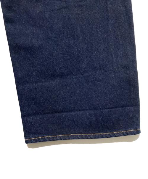 moussy（マウジー）moussy (マウジー) CROSS WAIST WIDE STRAIGHTデニム インディゴ サイズ:1の古着・服飾アイテム