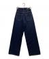 moussy (マウジー) CROSS WAIST WIDE STRAIGHTデニム インディゴ サイズ:1：9000円