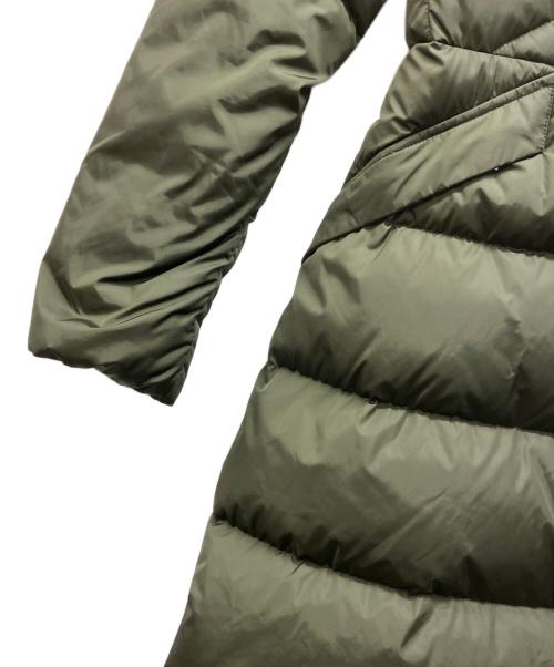 MONCLER（モンクレール）MONCLER (モンクレール) ダウンコート オリーブ サイズ:3の古着・服飾アイテム