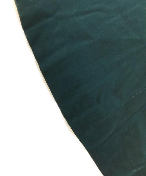 Christian Dior（クリスチャン ディオール）Christian Dior (クリスチャン ディオール) ベロアロングスカート グリーン サイズ:Lの古着・服飾アイテム