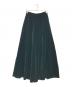 Christian Dior（クリスチャン ディオール）の古着「ベロアロングスカート」｜グリーン