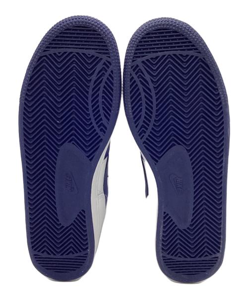 NIKE（ナイキ）NIKE (ナイキ) COMME des GARCONS HOMME PLUS (コムデギャルソンオムプリュス) Terminator High スニーカー ネイビー×ホワイト サイズ:27.5の古着・服飾アイテム