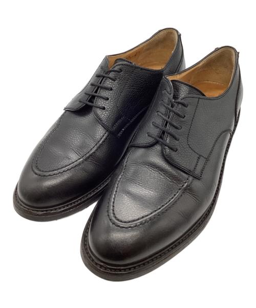 berwick（バーウィック）berwick (バーウィック) Uチップシューズ ブラック サイズ:7 1/2の古着・服飾アイテム