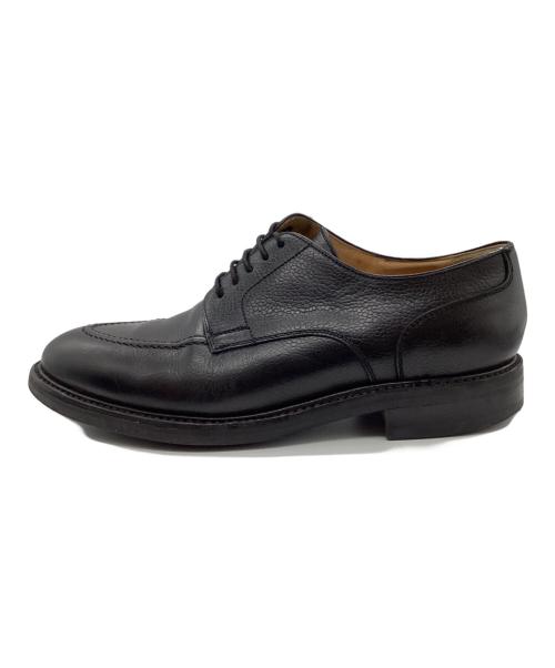 berwick（バーウィック）berwick (バーウィック) Uチップシューズ ブラック サイズ:7 1/2の古着・服飾アイテム